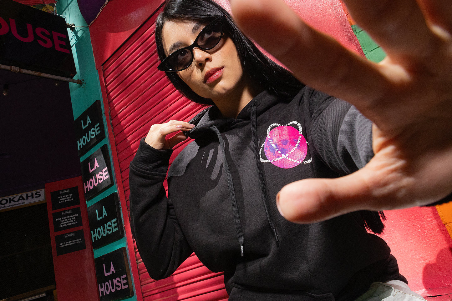 Hoodie Planeta Mujer